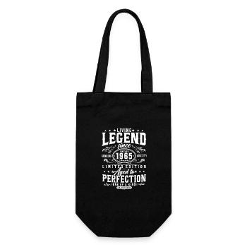 Légende depuis 1965 Cadeau d’anniversaire vintage - Sac à bouteille - noir - Devant