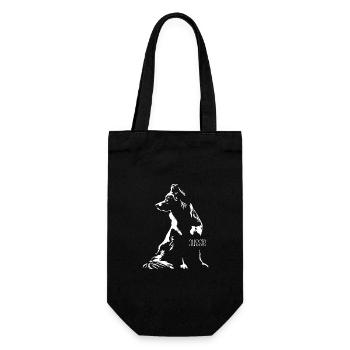 Silhouette Australienne Berger Australien Wilsigns - Sac à bouteille - noir - Devant