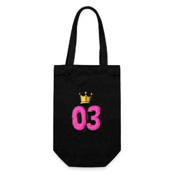 Jersey à 3 chiffres Couronne - Sac à bouteille - noir - Devant