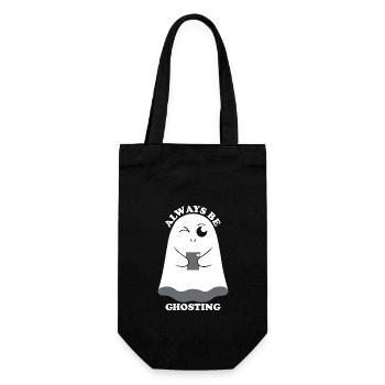 Boo Fantôme Drôle - Sac à bouteille - noir - Devant