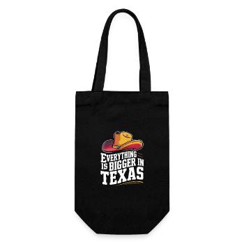 Texas State Texans Texas - Gift Bag for Bottles - black - Front