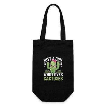 Cactus Cactus Plante du désert - Sac à bouteille - noir - Devant