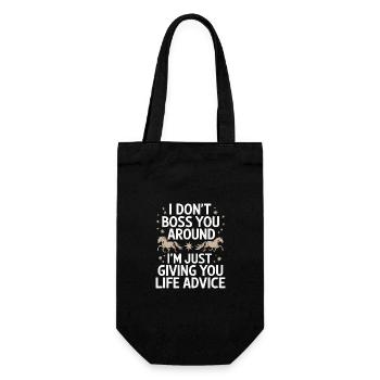 Sister Sibling Family - Gift Bag for Bottles - black - Front