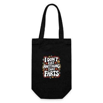 Végétarien Végétalien Végétarien Végétarien - Sac à bouteille - noir - Devant