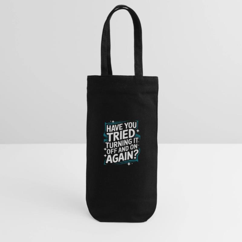 Technical Support Computer Gift Bag for Bottles