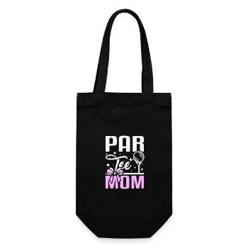 Design de maman par tee pour mère golfeuse - Sac à bouteille - noir - Devant