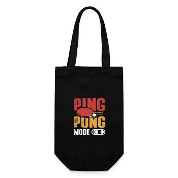 Tennis de table Mode Ping Pong activé - Sac à bouteille - noir - Devant