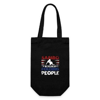 Sambo l’art de plier les gens - Sac à bouteille - noir - Devant