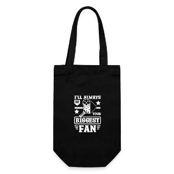 Je serai toujours votre plus grand fan de pickleball - Sac à bouteille - noir - Devant