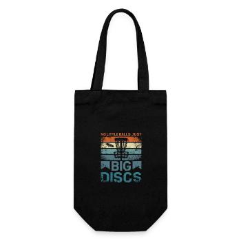 Pas de petites balles juste de gros disques, disc golf - Sac à bouteille - noir - Devant