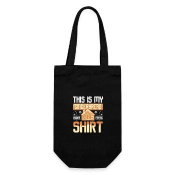 C’est la fabrication de ma maison de pain ginga - Sac à bouteille - noir - Devant