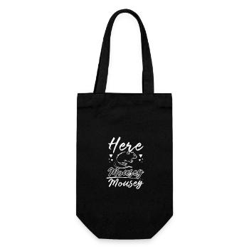 Ici souris souris gerbilles - Sac à bouteille - noir - Devant
