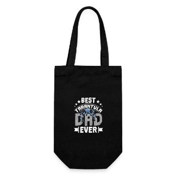 Fathers day best Tarantula dad ever - Gift Bag for Bottles - black - Front