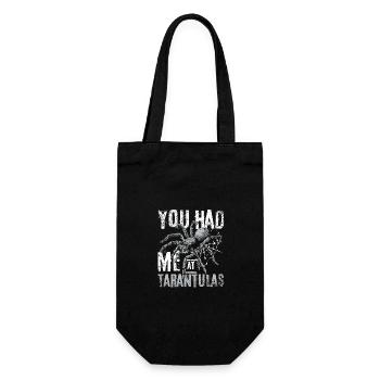 You had me at Tarantula - Gift Bag for Bottles - black - Front