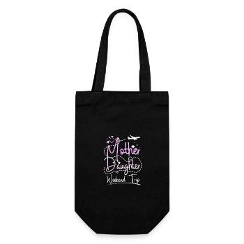 Voyage d’un week-end mère-fille - Sac à bouteille - noir - Devant
