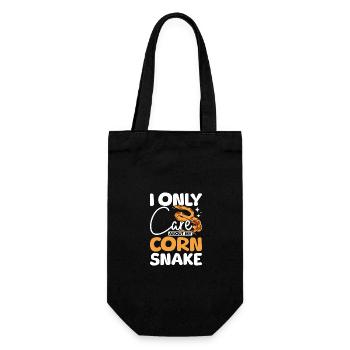 Je ne me soucie que de mon serpent des blés - Sac à bouteille - noir - Devant