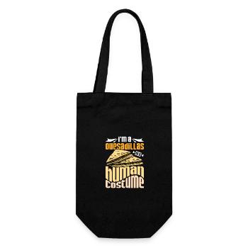 I'm a quesadillas in a human costume - Gift Bag for Bottles - black - Front