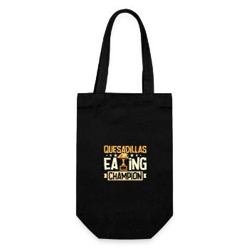 Quesadillas eating champion - Gift Bag for Bottles - black - Front