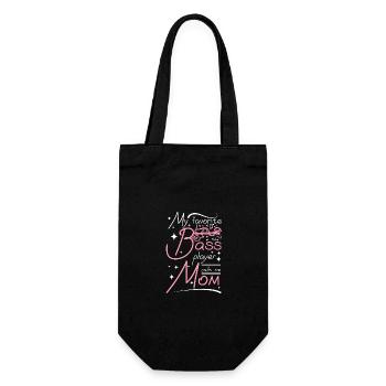 Fête des mères, mon bassiste préféré m’appelle maman - Sac à bouteille - noir - Devant