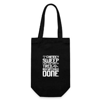 Ramoneur : je m’arrête quand j’ai fini - Sac à bouteille - noir - Devant