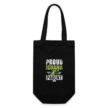 Proud Iguanas parent - Gift Bag for Bottles - black - Front