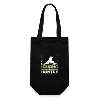 Iguana Control Hunter Hunting - Geschenkbeutel für Flaschen - Schwarz - Vorne