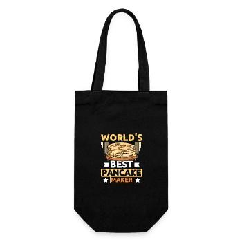 La meilleure crêpière du monde - Sac à bouteille - noir - Devant