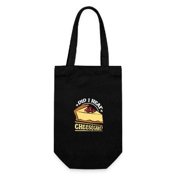 Ai-je entendu cheesecake - Sac à bouteille - noir - Devant