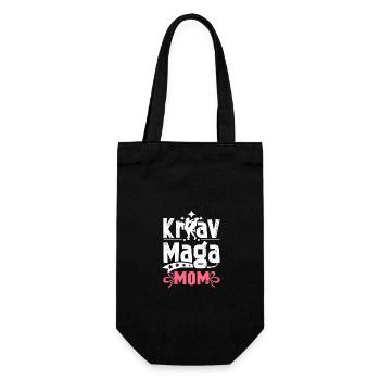 Fête des mères Mama Krav maga maman - Sac à bouteille - noir - Devant