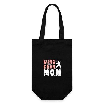 Fête des mères Wing chun Mama Mom - Sac à bouteille - noir - Devant