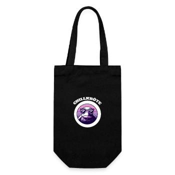 Chill Toad Turtle - Gift Bag for Bottles - black - Front