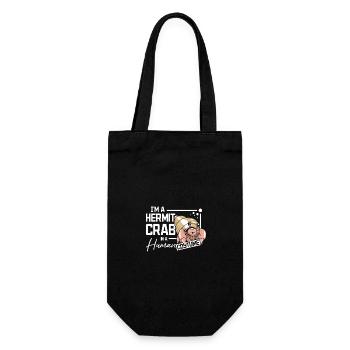 Je suis un bernard-l’ermite en costume humain - Sac à bouteille - noir - Devant