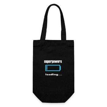Superpouvoirs Chargement... - Sac à bouteille - noir - Devant