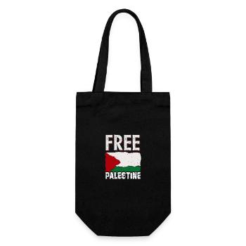 Palestine - Gift Bag for Bottles - black - Front