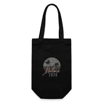 Mallorca 2026 - Gift Bag for Bottles - black - Front