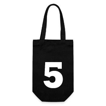 5 - Gift Bag for Bottles - black - Front