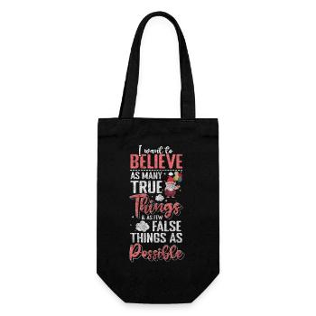 Gnome Conte de fées Leprechaun - Sac à bouteille - noir - Devant