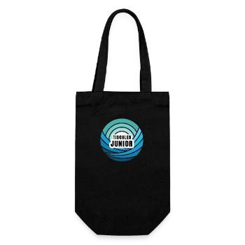 Tischler Junior Nachfolger Sohn Kind Junge - Geschenkbeutel für Flaschen - Schwarz - Vorne