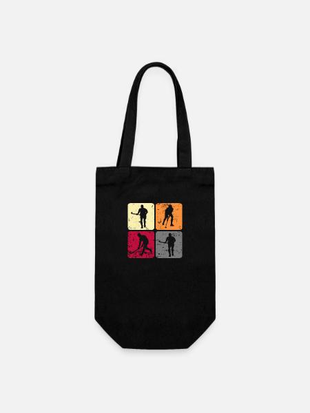 Hockey sur gazon Hockey « Hockey-sport » Joueur de hockey - Sac à bouteille - noir