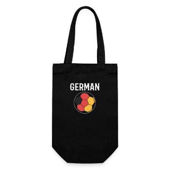 Germany Football - Gift Bag for Bottles - black - Front