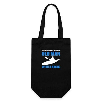 Kayak Kayak Père Papi Papa Grand-père - Sac à bouteille - noir - Devant