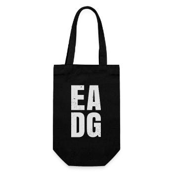 EADG Bass Bassist - Geschenkbeutel für Flaschen - Schwarz - Vorne
