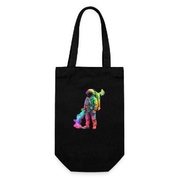 SPECIAL ASTRONAUT - Gift Bag for Bottles - black - Front