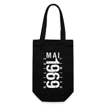 Mai 1969 Mai cadeau anniversaire May 1969 - Sac à bouteille - noir - Devant