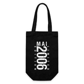 Mai 2006 Mai cadeau anniversaire May 2006 - Sac à bouteille - noir - Devant
