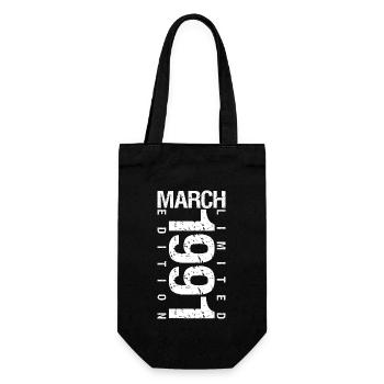 March 1991 March Anniversary March 1991 - Gift Bag for Bottles - black - Front