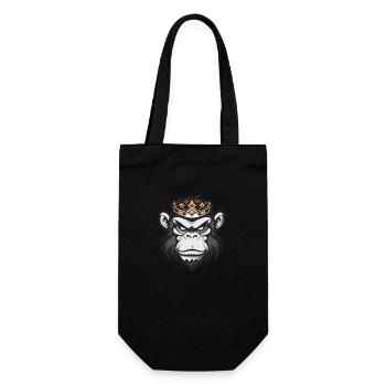 Couronne de singe - Sac à bouteille - noir - Devant
