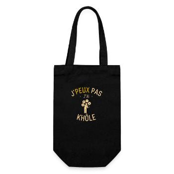 J peux pas j ai khôle - Sac à bouteille - noir - Devant