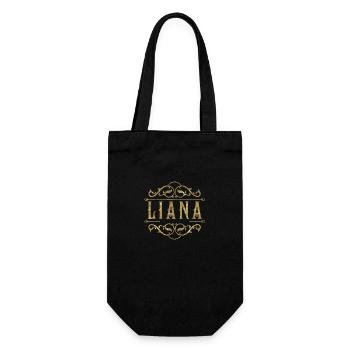 Liane en or - Sac à bouteille - noir - Devant