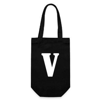 V - Sac à bouteille - noir - Devant
